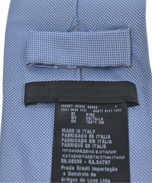 PRADA（プラダ）ネクタイ 青 サイズ:- メンズ/2200674834194