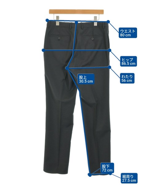 PRADA（プラダ）スラックス 黒 サイズ:48(L位) メンズ/2200680577016