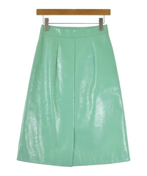 PRADA（プラダ）ロング・マキシ丈スカート 緑 サイズ:36(XS位) レディース/2200680961099
