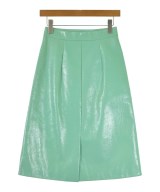 PRADA（プラダ）ロング・マキシ丈スカート 緑 サイズ:36(XS位) レディース/2200680961099