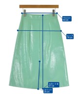 PRADA（プラダ）ロング・マキシ丈スカート 緑 サイズ:36(XS位) レディース/2200680961099