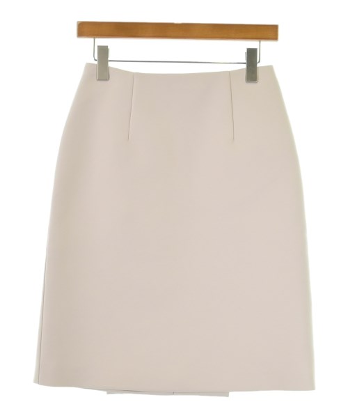 PRADA（プラダ）ひざ丈スカート ベージュ サイズ:36(XS位) レディース/2200680961181