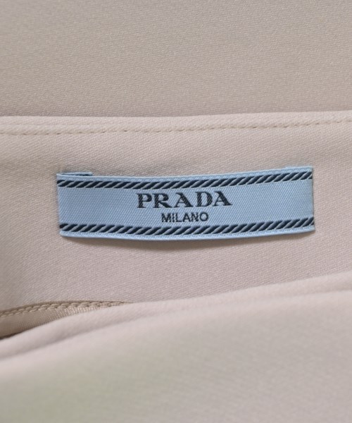 PRADA（プラダ）ひざ丈スカート ベージュ サイズ:36(XS位) レディース/2200680961181