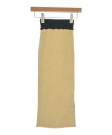 PRADA（プラダ）ロング・マキシ丈スカート ゴールド サイズ:36(XS位) レディース/2200680961211