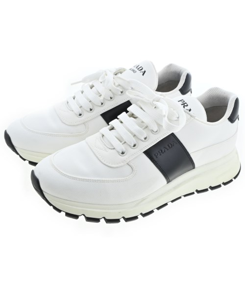 PRADA(プラダ)スニーカー 白 サイズ:UK7 1/2(26cm位)/2200681488052