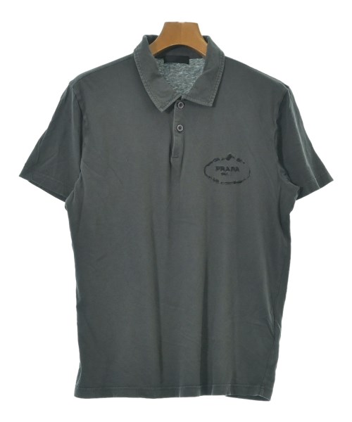 PRADA(プラダ)ポロシャツ グレー サイズ:XL/2200681488069