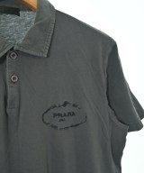 PRADA（プラダ）ポロシャツ グレー サイズ:XL メンズ/2200681488069