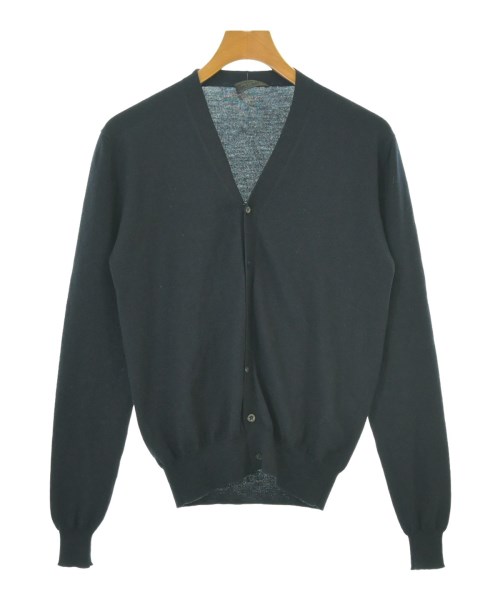 PRADA(プラダ)カーディガン 紺 サイズ:48(L位)/2200681516045