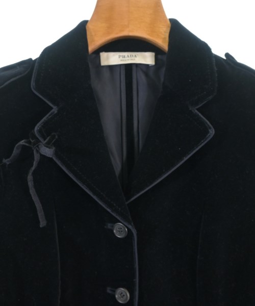PRADA（プラダ）カジュアルジャケット 黒 サイズ:38(S位) レディース/2200677294018