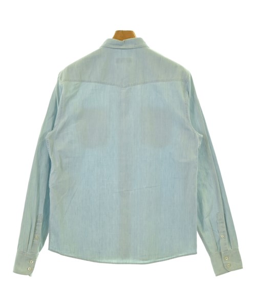 PRADA（プラダ）カジュアルシャツ 青 サイズ:40(L位) メンズ/2200678141175