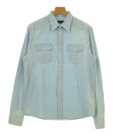 PRADA（プラダ）カジュアルシャツ 青 サイズ:40(L位) メンズ/2200678141175