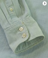 PRADA（プラダ）カジュアルシャツ 青 サイズ:40(L位) メンズ/2200678141175