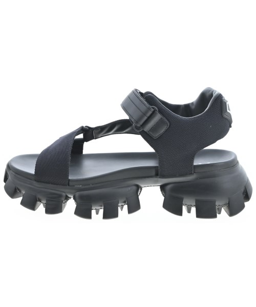 PRADA（プラダ）サンダル 黒 サイズ:UK9(27.5cm位) メンズ/2200681371255