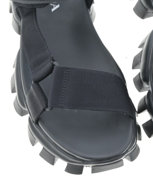 PRADA（プラダ）サンダル 黒 サイズ:UK9(27.5cm位) メンズ/2200681371255