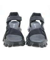 PRADA（プラダ）サンダル 黒 サイズ:UK9(27.5cm位) メンズ/2200681371255