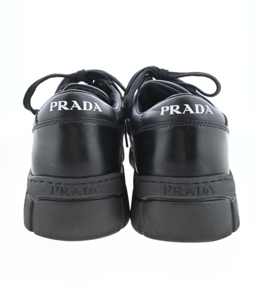 PRADA（プラダ）スニーカー 黒 サイズ:UK8 1/2(27cm位) メンズ/2200681872042