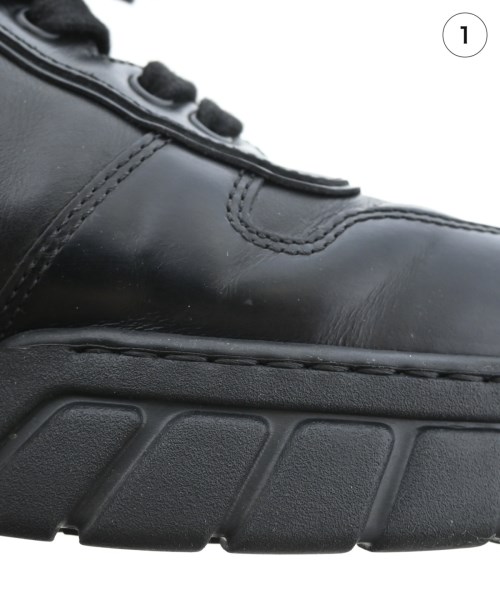 PRADA（プラダ）スニーカー 黒 サイズ:UK8 1/2(27cm位) メンズ/2200681872042