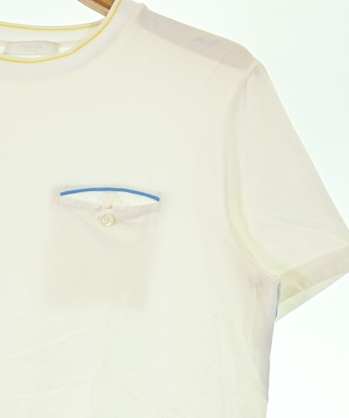 PRADA（プラダ）Tシャツ・カットソー 白 サイズ:S メンズ/2200693714033