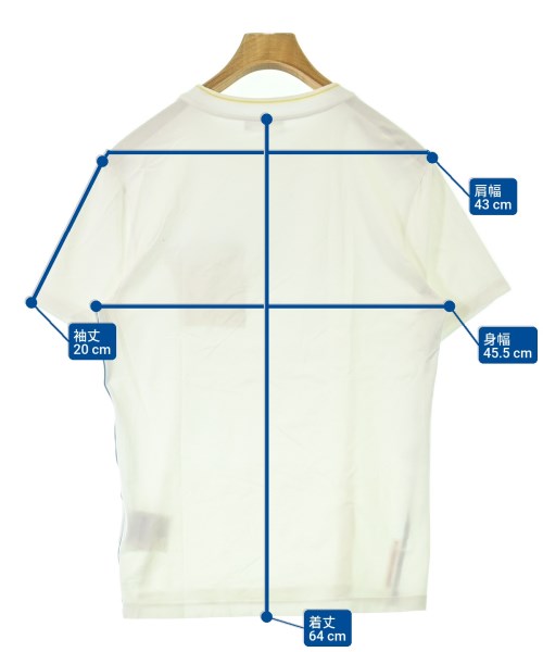 PRADA（プラダ）Tシャツ・カットソー 白 サイズ:S メンズ/2200693714033