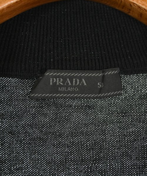 PRADA（プラダ）カーディガン 黒 サイズ:50(XL位) メンズ/2200693931027
