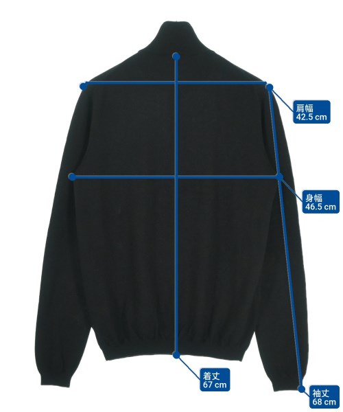 PRADA（プラダ）カーディガン 黒 サイズ:50(XL位) メンズ/2200693931027