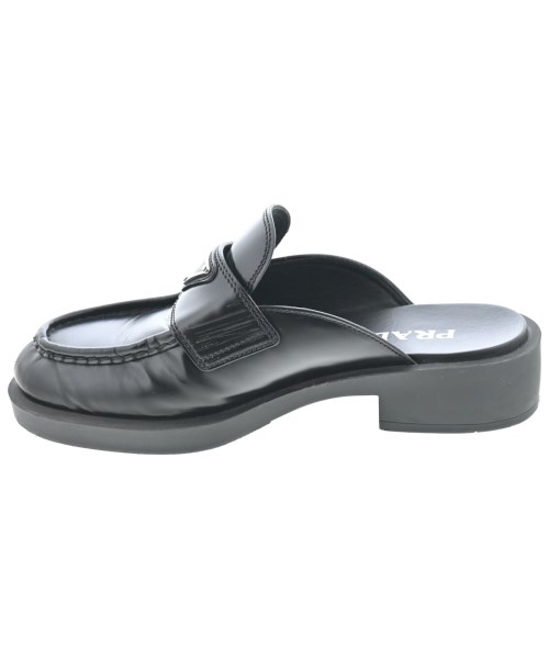 PRADA（プラダ）ドレスシューズ/ローファー 黒 サイズ:37(23.5cm位) レディース/2200693973010