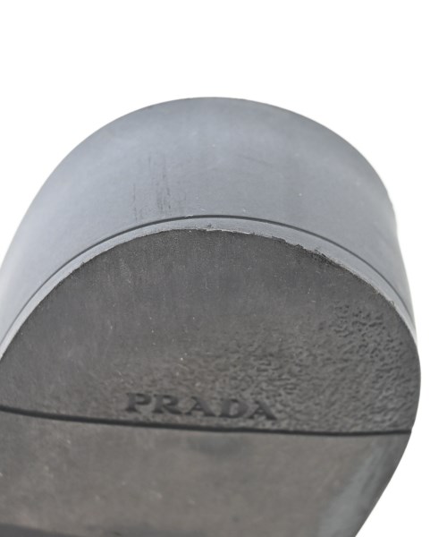 PRADA（プラダ）ドレスシューズ/ローファー 黒 サイズ:37(23.5cm位) レディース/2200693973010