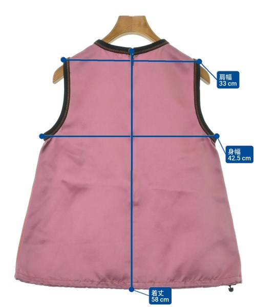 PRADA（プラダ）ブラウス ピンク サイズ:38(S位) レディース/2200693991489