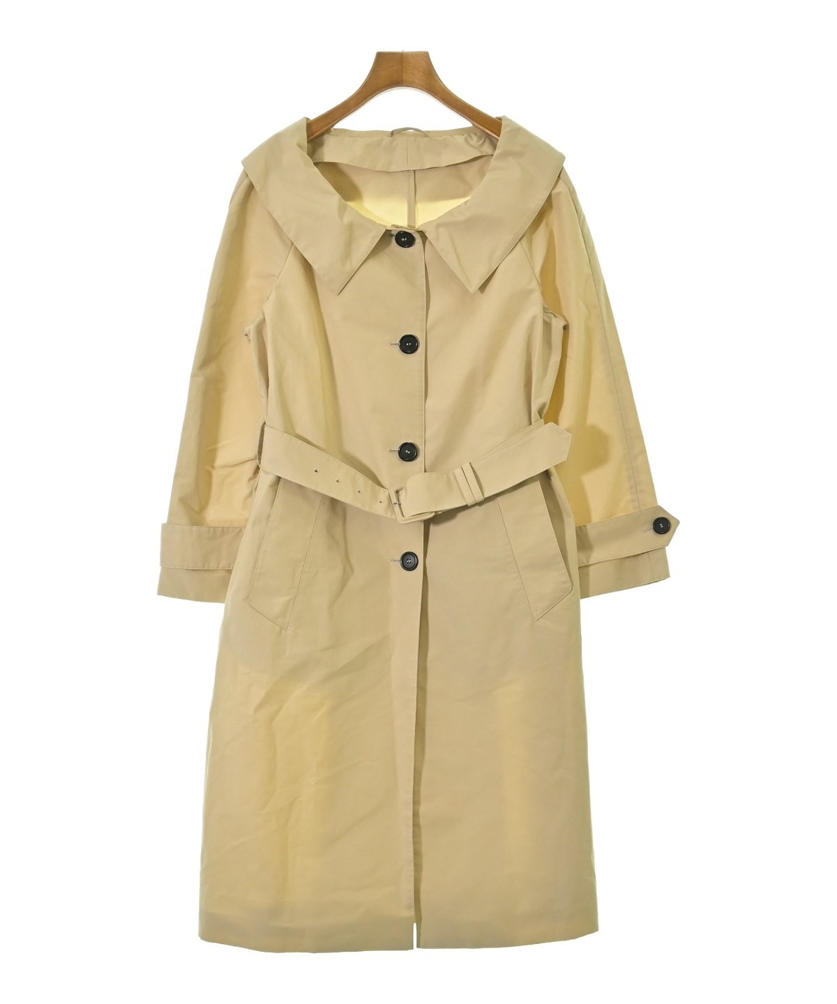 PRADA（プラダ）ステンカラーコート ベージュ サイズ:38(S位