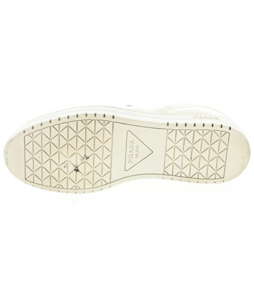 PRADA（プラダ）スニーカー ベージュ サイズ:8(27cm位) メンズ/2200694265022