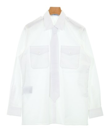 PRADA（プラダ）カジュアルシャツ 白 サイズ:38(S位) レディース