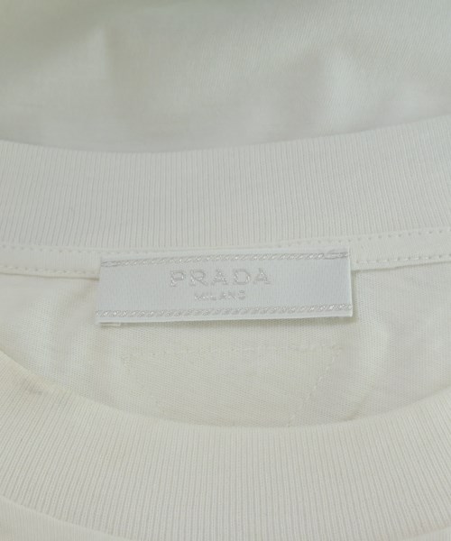 PRADA（プラダ）Tシャツ・カットソー 白 サイズ:S レディース/2200694419036