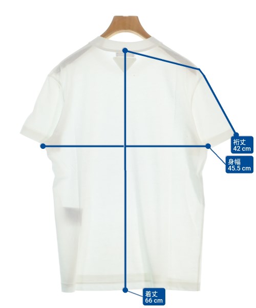 PRADA（プラダ）Tシャツ・カットソー 白 サイズ:S レディース/2200694419036