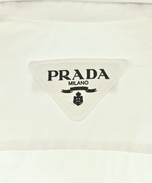 PRADA（プラダ）カジュアルシャツ 白 サイズ:40(L位) メンズ/2200694735037