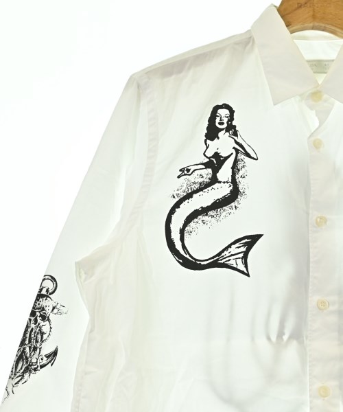PRADA（プラダ）カジュアルシャツ 白 サイズ:40(L位) メンズ/2200694735037