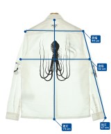 PRADA（プラダ）カジュアルシャツ 白 サイズ:40(L位) メンズ/2200694735037