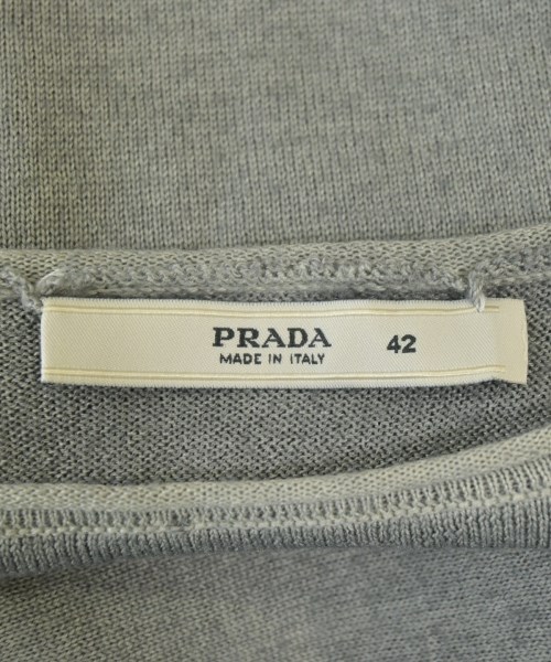 PRADA（プラダ）ニット・セーター グレー サイズ:42(M位) レディース/2200694817023