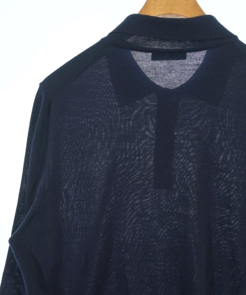 PRADA（プラダ）ニット・セーター 紺 サイズ:52(XXL位) メンズ/2200694973040