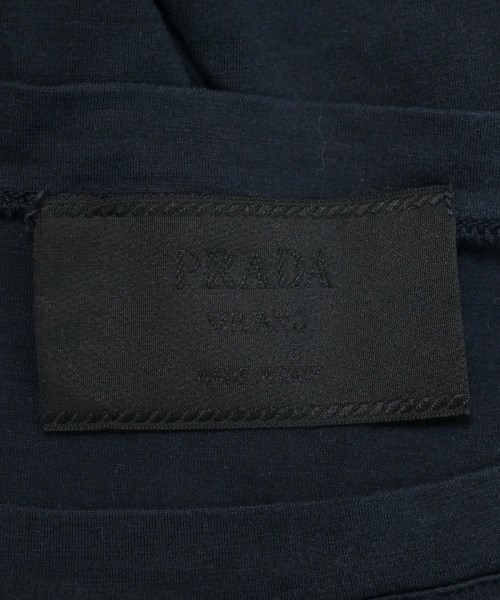 PRADA（プラダ）Tシャツ・カットソー 紺 サイズ:L メンズ/2200695056049