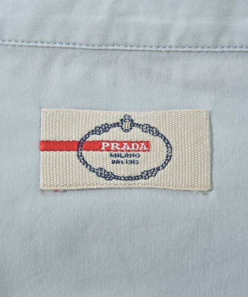 PRADA（プラダ）カジュアルシャツ 青 サイズ:40(M位) レディース/2200695095031