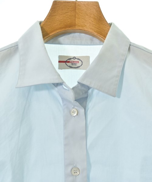 PRADA（プラダ）カジュアルシャツ 青 サイズ:40(M位) レディース/2200695095031