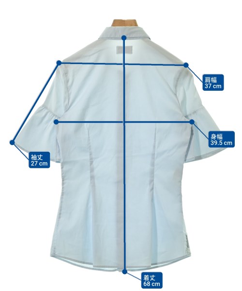 PRADA（プラダ）カジュアルシャツ 青 サイズ:40(M位) レディース/2200695095031