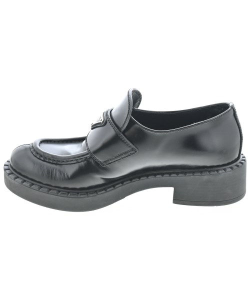 PRADA（プラダ）ドレスシューズ/ローファー 黒 サイズ:EU37(23.5cm位) レディース/2200695495039