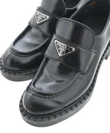 PRADA（プラダ）ドレスシューズ/ローファー 黒 サイズ:EU37(23.5cm位) レディース/2200695495039