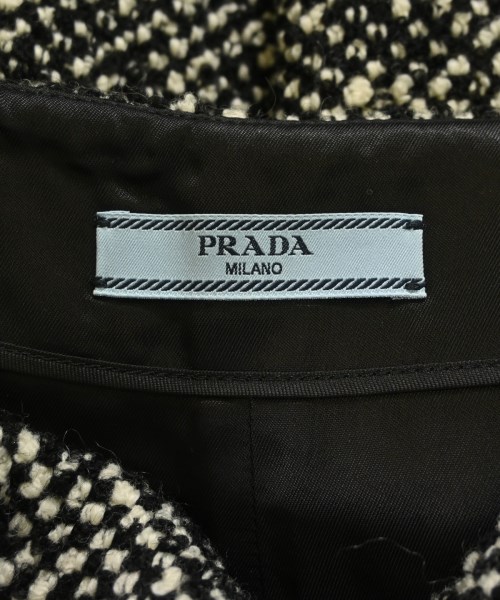 PRADA（プラダ）ひざ丈スカート 黒 サイズ:38(S位) レディース/2200695743093