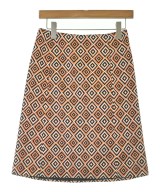 PRADA（プラダ）ひざ丈スカート オレンジ サイズ:38(S位) レディース/2200695855024