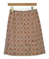 PRADA（プラダ）ひざ丈スカート オレンジ サイズ:38(S位) レディース/2200695855024