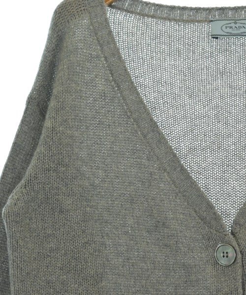 PRADA（プラダ）カーディガン グレー サイズ:42(M位) レディース/2200696193019