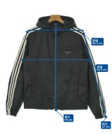 PRADA（プラダ）ブルゾン 黒 サイズ:46(M位) メンズ/2200696472077