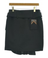PRADA（プラダ）ひざ丈スカート 黒 サイズ:38(S位) レディース/2200690329056